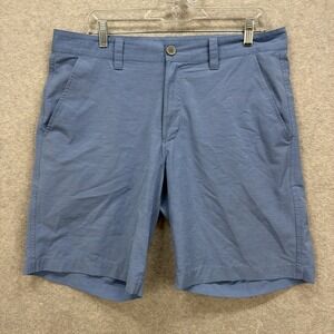 Southern Tide Shorts Mens 34 Blue Casual Golf Beach Performance Active Tech